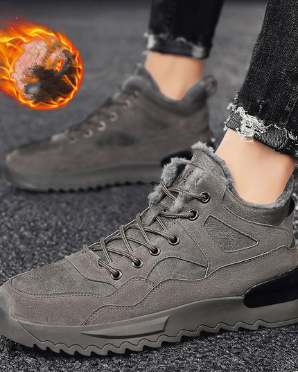 Plus Velvet High-top Warmth And Leisure All-match Snow Boots