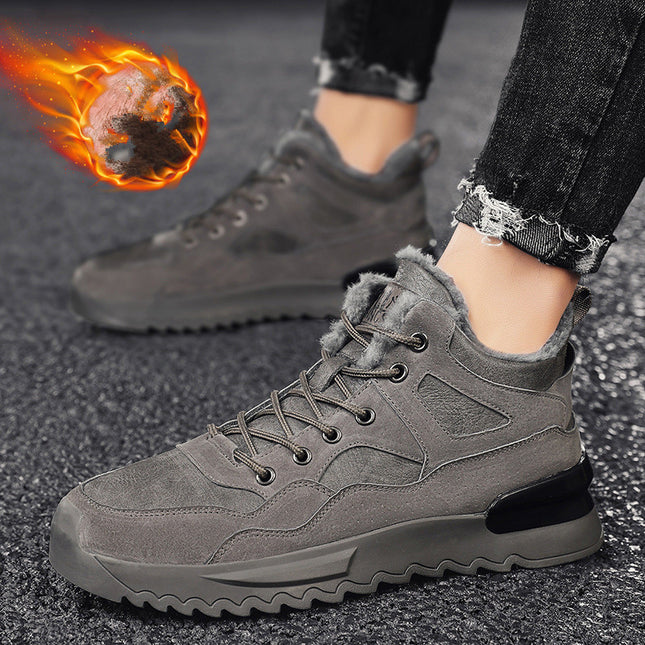 Plus Velvet High-top Warmth And Leisure All-match Snow Boots