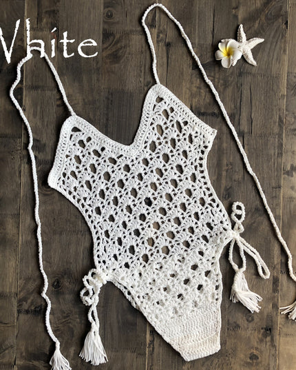 Hand-knitted swimsuit