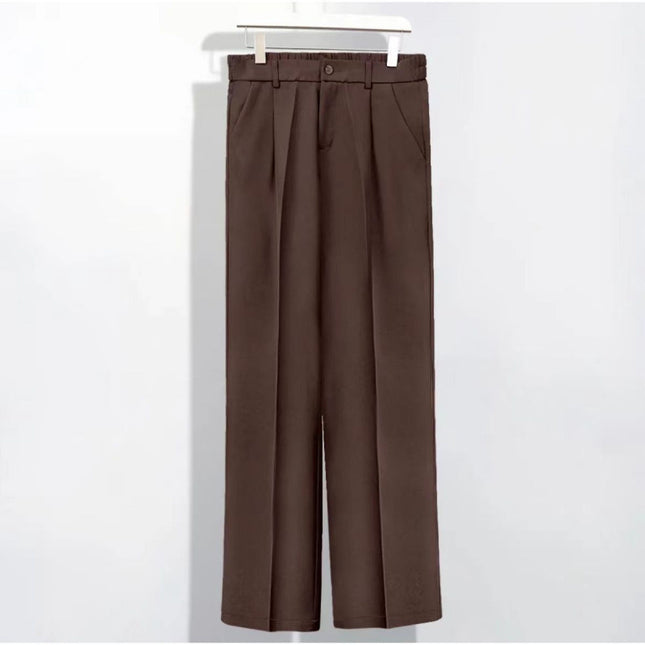 Men's Suit Straight-leg Loose Drooping Casual Pants Trousers