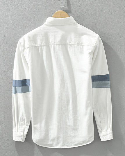 Men's Artistic Versatile Casual Loose Top Shirt