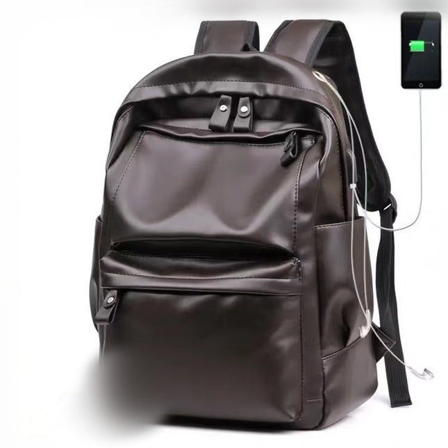 Male Korean Men's Backpack Large Capacity