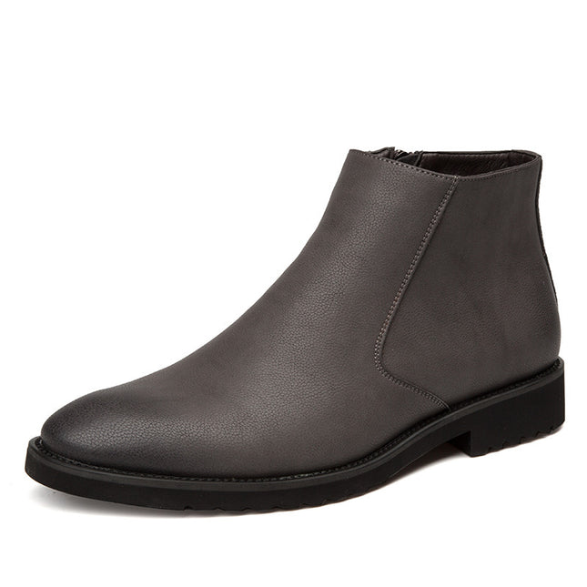 Korean retro short boots