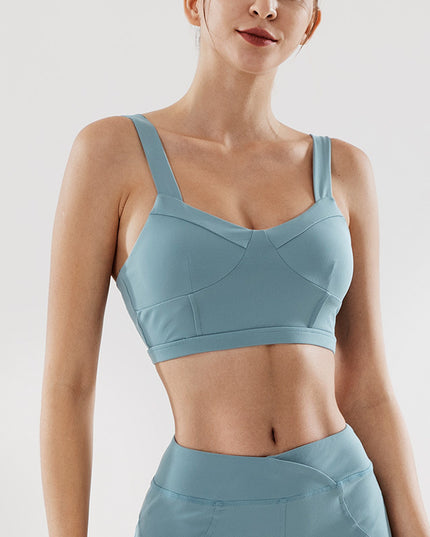 Rimless bra yoga blouse