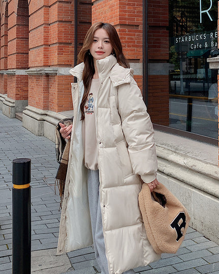 Loose Fashion Hong Kong Style Student Down Jacket