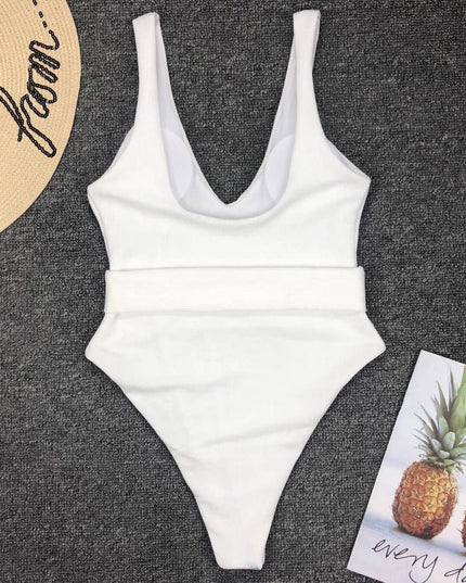 Women White Swimsuit