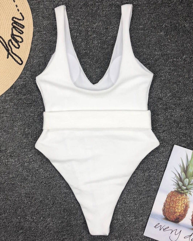 Women White Swimsuit