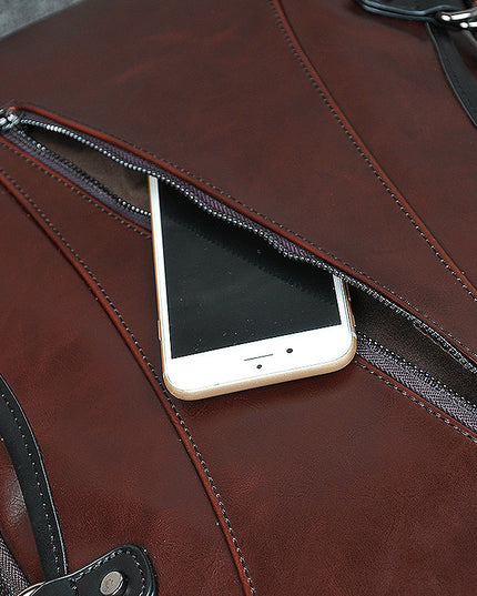 Crazy Horse Leather Backpack