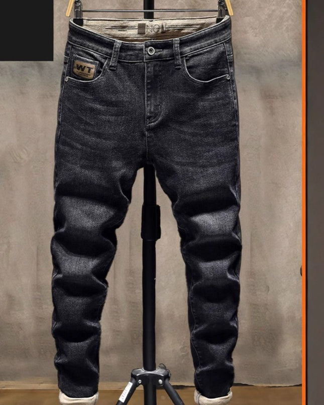 Elastic Straight Spring And Autumn Casual Trousers