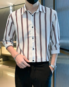 White large stripes