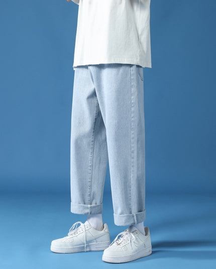 Jeans Men's Baggy Straight Trousers