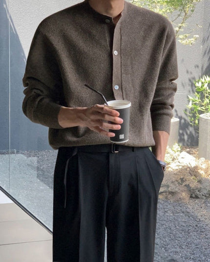 Cardigan Long Sleeve Men's Trendy Loose Sweater