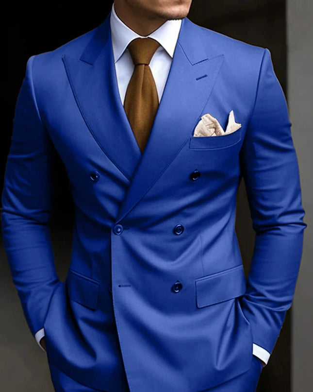 Suit Men's Two-piece Suit Business Best Man Leisure