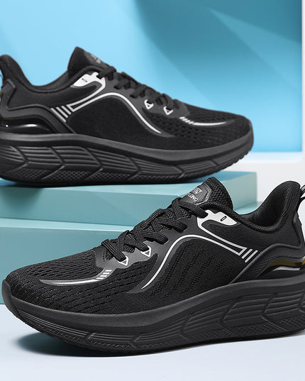 Couples Running Shoes Female Breathable Shock Absorption Springsummer Lightweight Mesh Surface Sneaker