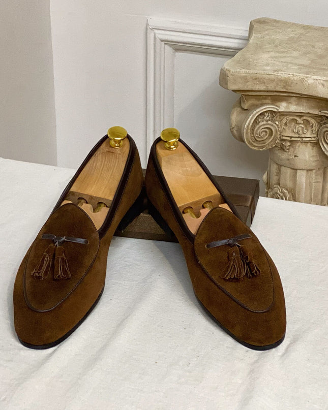 Suede Slip On Fashion Loafers