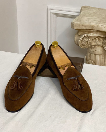 Suede Slip On Fashion Loafers
