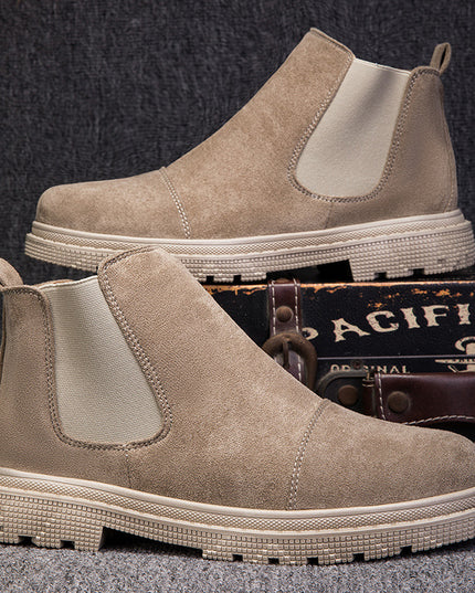 Slip-on Gao Banglun Retro Boots Men