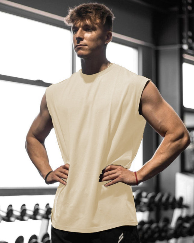 Fitness Sports Vest Men's Breathable Moisture Absorption Loose