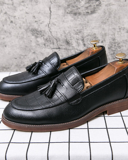 Men's Fashion Spring Leisure Leather Shoes