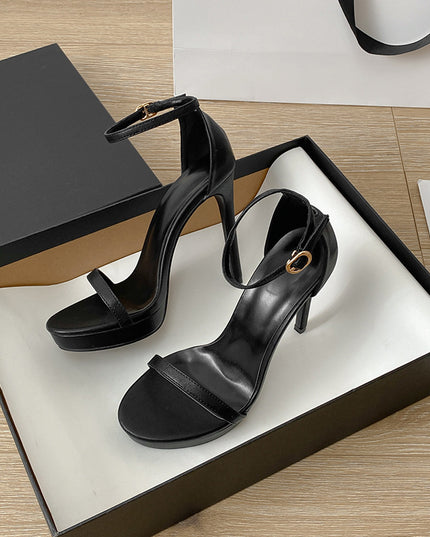 Commute Style Buckle Super High Heel Sandals For Women