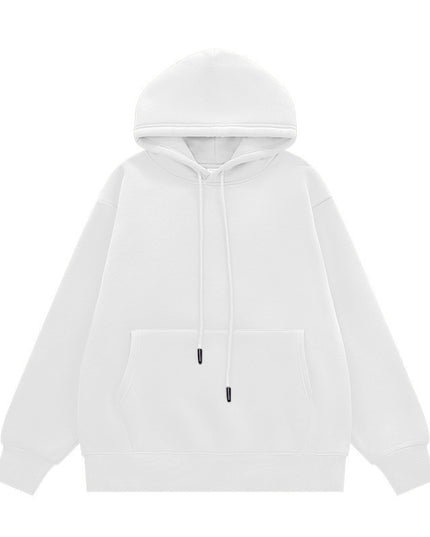 Fleece-lined Thick Hooded 10 Color Fleece Sweater Sweatpants