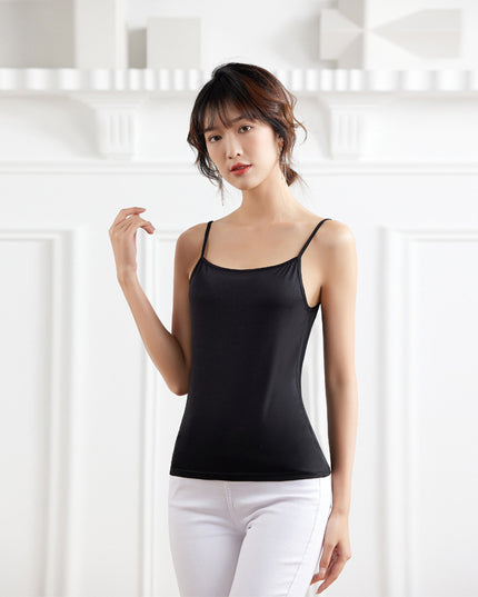 Women's Slim-fit Modal Black And White Suspenders