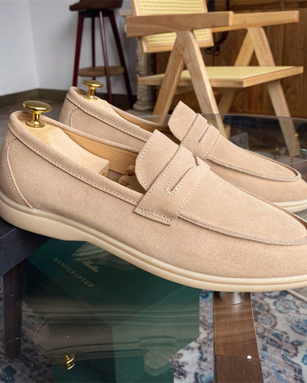 All-match Genuine Leather Handmade Men's Casual Shoes