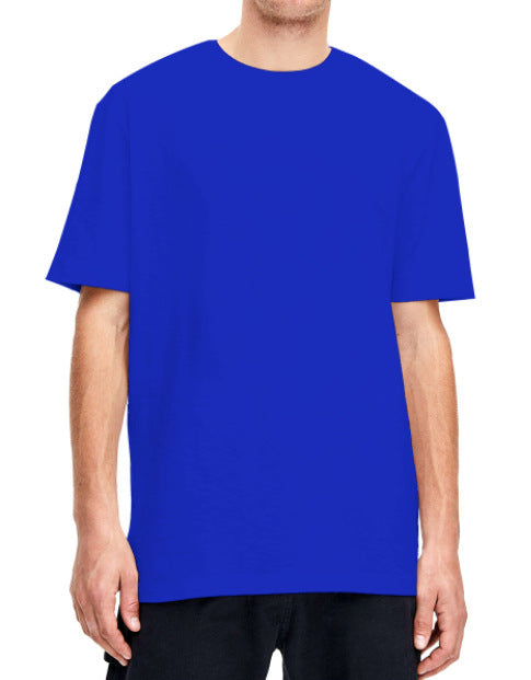 Large Round Neck Men's And Women's Short Sleeved T-shirt