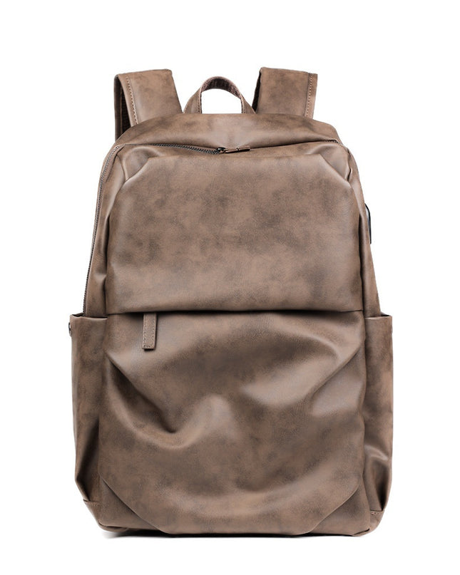 Casual Versatile Backpack Men's Waterproof Large Capacity