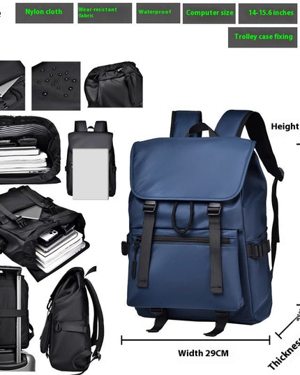 Waterproof Rucksack Backpack Large Capacity High Sense Men