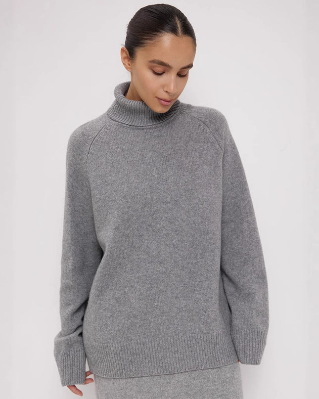 New Loose Pullover Thermal Knitting Sweater For Women