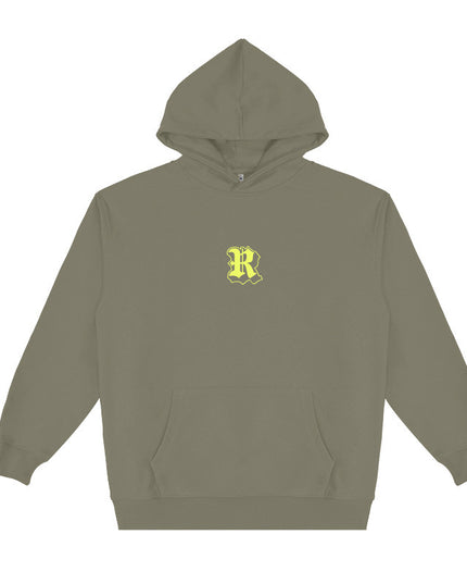 Men's Loose Sports R-print Sweater