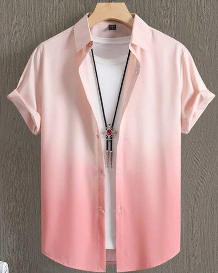 Men's Shirt Hot Sale In Hot-selling Floral-print Hawaiian Beach Degrees