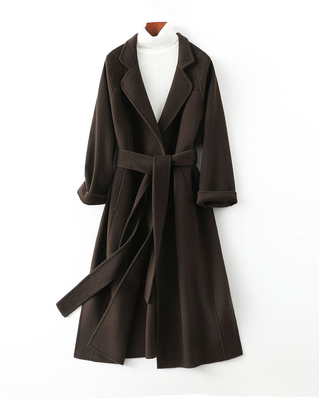 Fashion Loose Cool Woolen Coat Women