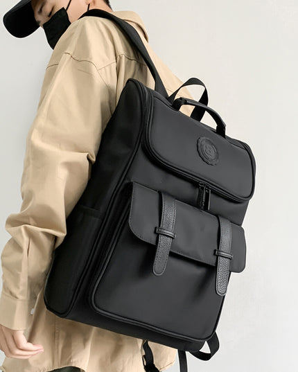 Men's Commuter Large Capacity Oxford Backpack