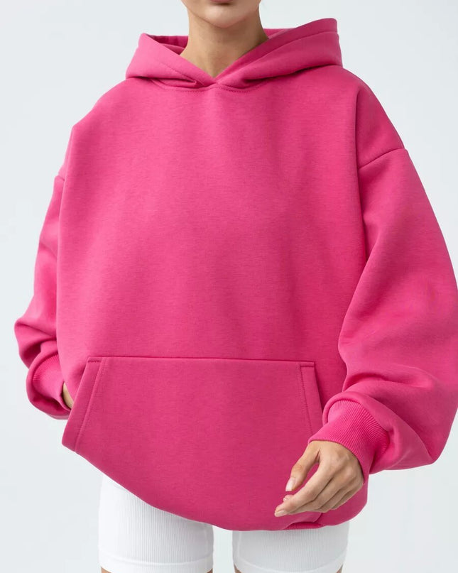 Women's Long-sleeved Hooded Sweater