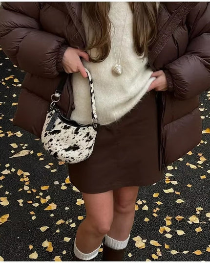 Fashion Casual Loose Fluffy Soft Bread Cotton Jacket