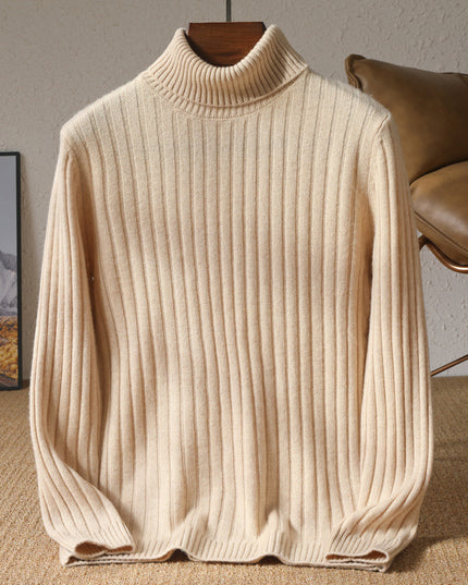 Autumn And Winter Men's Turtleneck Sweater Thickened