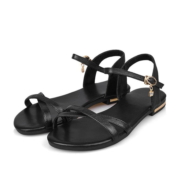 Women's Large Size Flat Toe Sandals