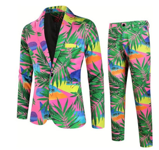 Men's Three Piece Groomsmen Clothing Suit