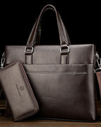 A set of horizontal brown