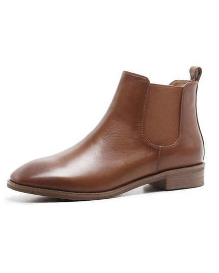 Sleeve Solid Color All-match Comfortable And Warm Short Boots