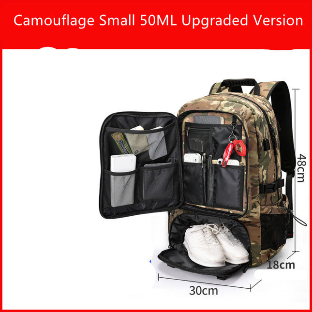 Extra Large Travel Bag Men's Outdoor Mountaineering Leisure Super Large Capacity Travel Shoulders