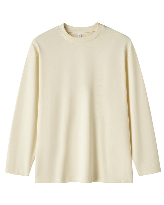 T-shirt With Solid Color Loose Top