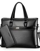 Black with handbag