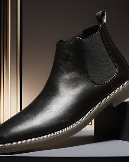 All-matching British Retro Chelsea Boots Men's Shoes