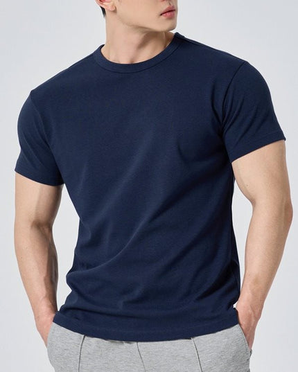 Fitness Sports Round Neck Men's Short-sleeved T-shirt