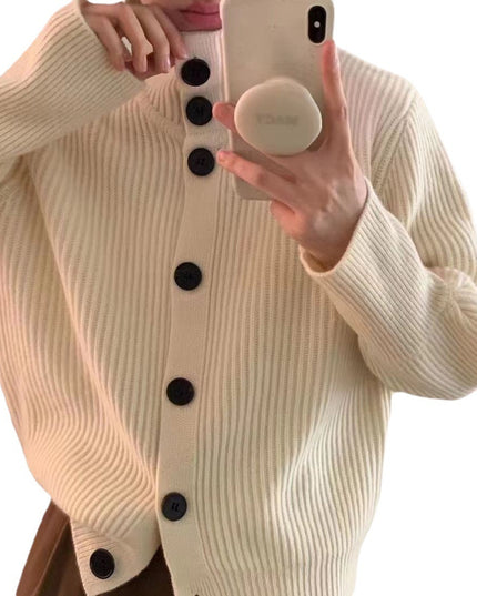 Sweater Idle Style Temperament Knitted Top