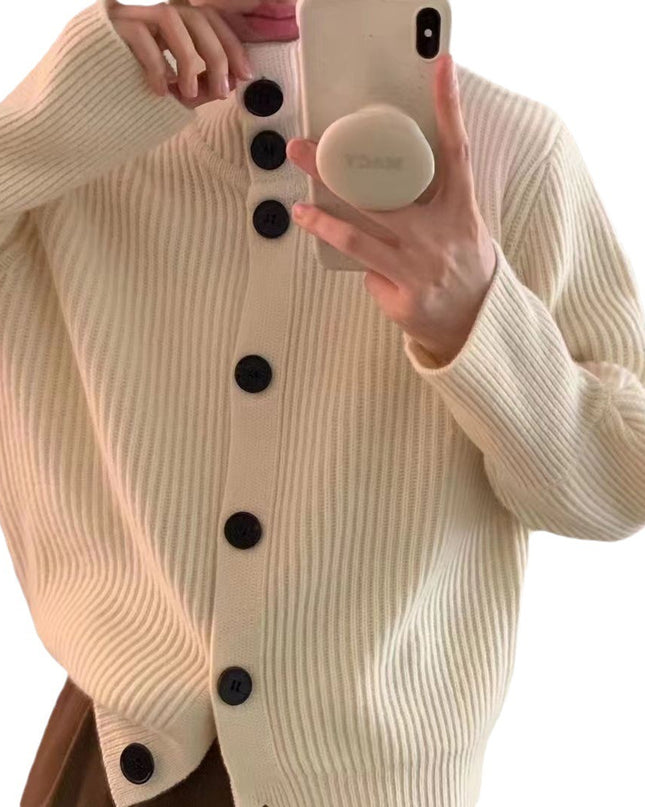 Sweater Idle Style Temperament Knitted Top
