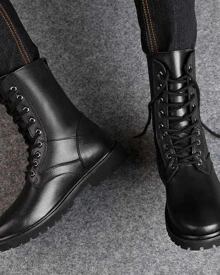 Men's Warm Slugged Bottom Work Shoes